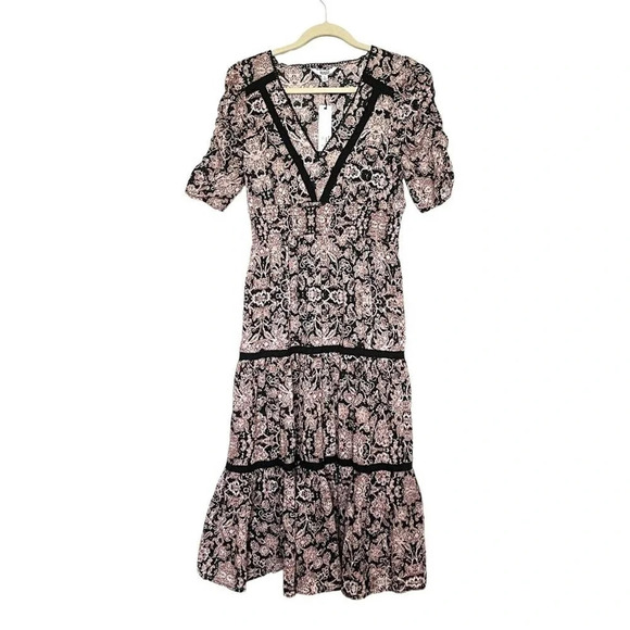 NWT BB Dakota Steve Madden Boho Next Door Dress Size Large - Picture 2 of 9